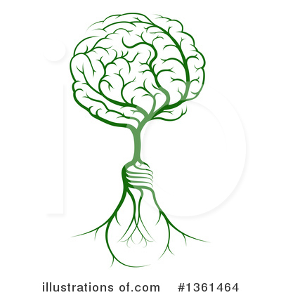 Royalty-Free (RF) Brain Clipart Illustration by AtStockIllustration - Stock Sample #1361464