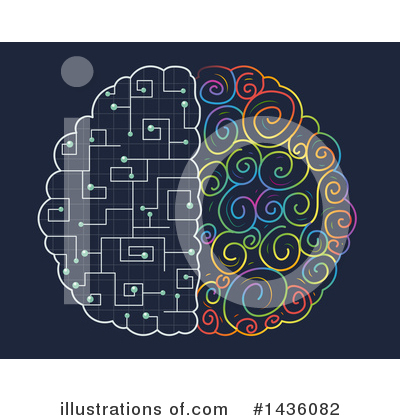 Royalty-Free (RF) Brain Clipart Illustration by BNP Design Studio - Stock Sample #1436082