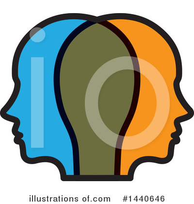 Royalty-Free (RF) Brain Clipart Illustration by ColorMagic - Stock Sample #1440646