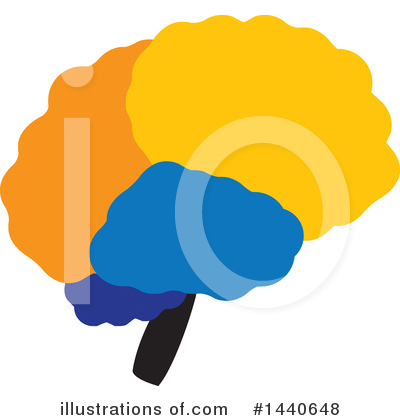 Royalty-Free (RF) Brain Clipart Illustration by ColorMagic - Stock Sample #1440648