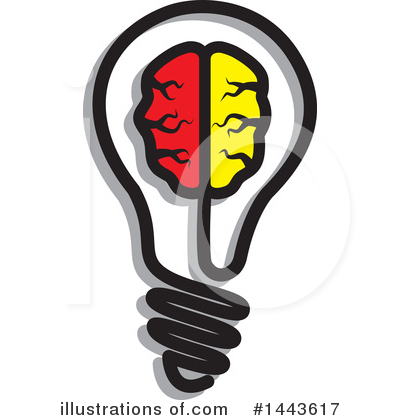 Light Bulb Clipart #1443617 by ColorMagic