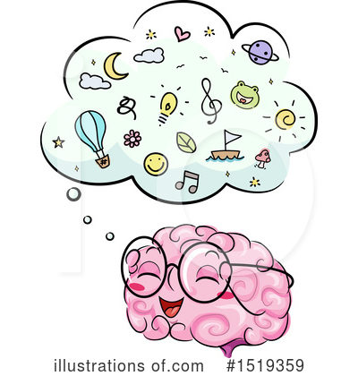 Royalty-Free (RF) Brain Clipart Illustration by BNP Design Studio - Stock Sample #1519359