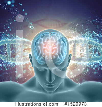 Royalty-Free (RF) Brain Clipart Illustration by KJ Pargeter - Stock Sample #1529973