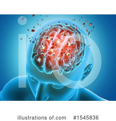 Royalty-Free (RF) Brain Clipart Illustration by KJ Pargeter - Stock Sample #1545836