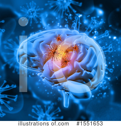 Royalty-Free (RF) Brain Clipart Illustration by KJ Pargeter - Stock Sample #1551653