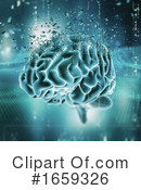 Brain Clipart #1659326 by KJ Pargeter