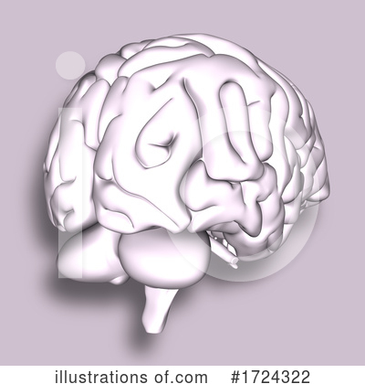 Royalty-Free (RF) Brain Clipart Illustration by KJ Pargeter - Stock Sample #1724322