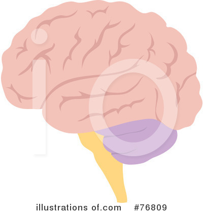 Royalty-Free (RF) Brain Clipart Illustration by Rosie Piter - Stock Sample #76809