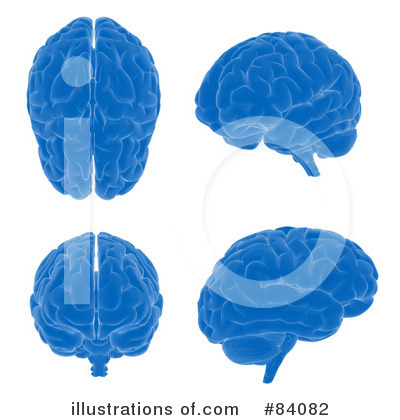 Royalty-Free (RF) Brain Clipart Illustration by Mopic - Stock Sample #84082
