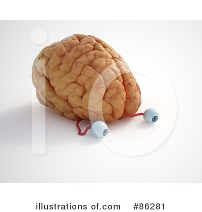 Royalty-Free (RF) Brain Clipart Illustration by Mopic - Stock Sample #86281