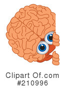 Brain Mascot Clipart #210996 by Mascot Junction
