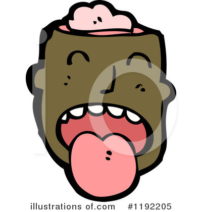 Royalty-Free (RF) Brains Clipart Illustration by lineartestpilot - Stock Sample #1192205