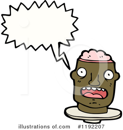Royalty-Free (RF) Brains Clipart Illustration by lineartestpilot - Stock Sample #1192207