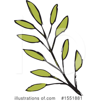 Royalty-Free (RF) Branch Clipart Illustration by Cherie Reve - Stock Sample #1551881