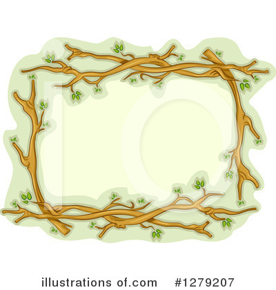 Twigs Clipart #1279207 by BNP Design Studio