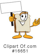 Bread Character Clipart #16651 by Toons4Biz