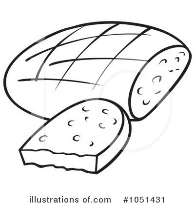 Royalty-Free (RF) Bread Clipart Illustration by dero - Stock Sample #1051431