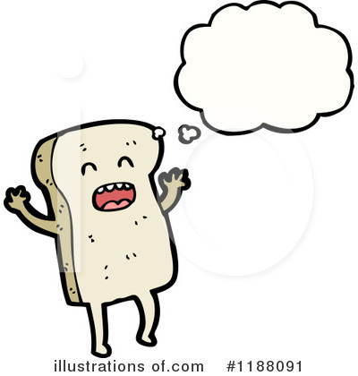 Royalty-Free (RF) Bread Clipart Illustration by lineartestpilot - Stock Sample #1188091