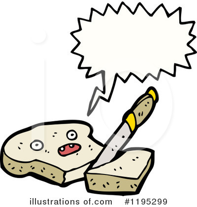 Royalty-Free (RF) Bread Clipart Illustration by lineartestpilot - Stock Sample #1195299