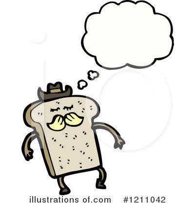 Royalty-Free (RF) Bread Clipart Illustration by lineartestpilot - Stock Sample #1211042