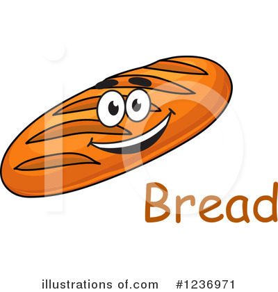 Royalty-Free (RF) Bread Clipart Illustration by Vector Tradition SM - Stock Sample #1236971