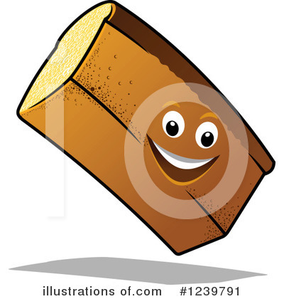 Royalty-Free (RF) Bread Clipart Illustration by Vector Tradition SM - Stock Sample #1239791