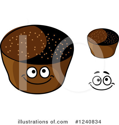 Royalty-Free (RF) Bread Clipart Illustration by Vector Tradition SM - Stock Sample #1240834