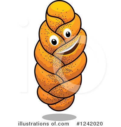 Royalty-Free (RF) Bread Clipart Illustration by Vector Tradition SM - Stock Sample #1242020