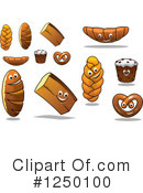 Bread Clipart #1250100 by Vector Tradition SM