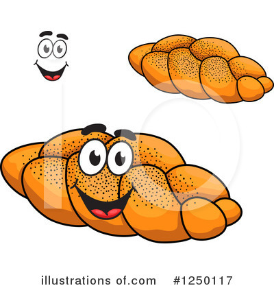 Royalty-Free (RF) Bread Clipart Illustration by Vector Tradition SM - Stock Sample #1250117