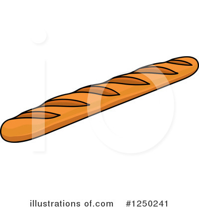 Royalty-Free (RF) Bread Clipart Illustration by Vector Tradition SM - Stock Sample #1250241