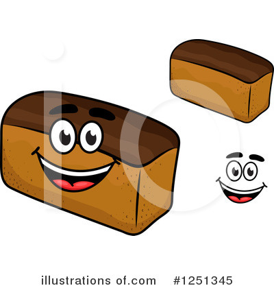 Royalty-Free (RF) Bread Clipart Illustration by Vector Tradition SM - Stock Sample #1251345