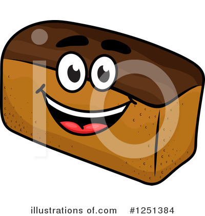 Royalty-Free (RF) Bread Clipart Illustration by Vector Tradition SM - Stock Sample #1251384