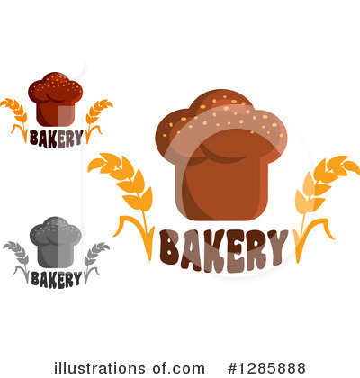 Royalty-Free (RF) Bread Clipart Illustration by Vector Tradition SM - Stock Sample #1285888