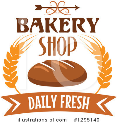 Royalty-Free (RF) Bread Clipart Illustration by Vector Tradition SM - Stock Sample #1295140
