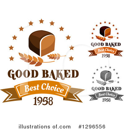Royalty-Free (RF) Bread Clipart Illustration by Vector Tradition SM - Stock Sample #1296556