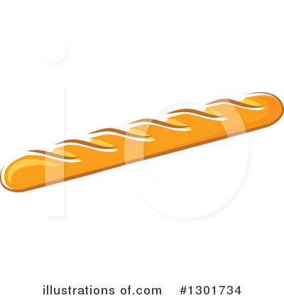Royalty-Free (RF) Bread Clipart Illustration by Vector Tradition SM - Stock Sample #1301734