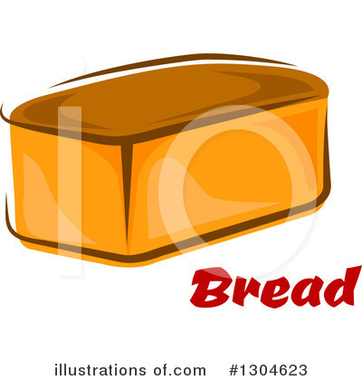 Royalty-Free (RF) Bread Clipart Illustration by Vector Tradition SM - Stock Sample #1304623