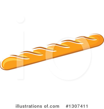 Royalty-Free (RF) Bread Clipart Illustration by Vector Tradition SM - Stock Sample #1307411