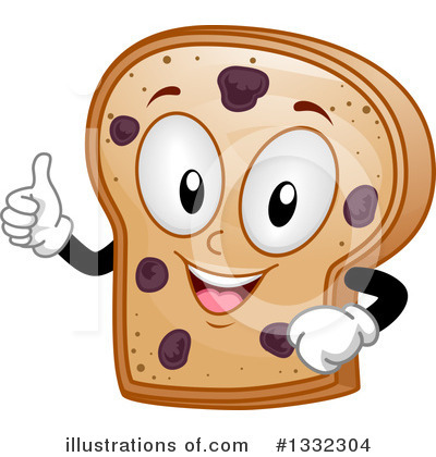 Toast Clipart #1332304 by BNP Design Studio