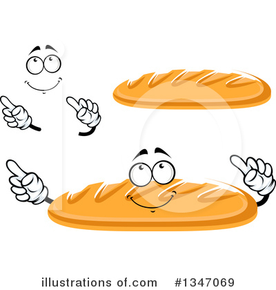 Royalty-Free (RF) Bread Clipart Illustration by Vector Tradition SM - Stock Sample #1347069