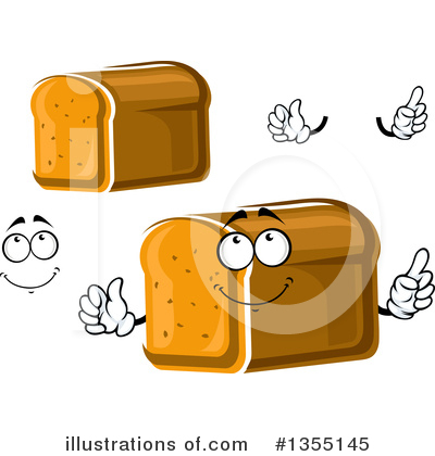 Royalty-Free (RF) Bread Clipart Illustration by Vector Tradition SM - Stock Sample #1355145