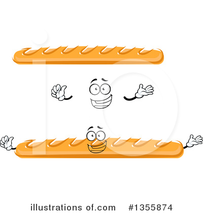 Royalty-Free (RF) Bread Clipart Illustration by Vector Tradition SM - Stock Sample #1355874