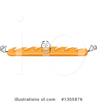 Royalty-Free (RF) Bread Clipart Illustration by Vector Tradition SM - Stock Sample #1355876