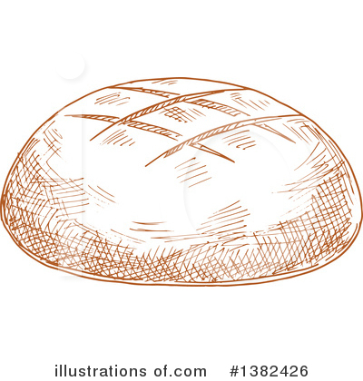 Royalty-Free (RF) Bread Clipart Illustration by Vector Tradition SM - Stock Sample #1382426