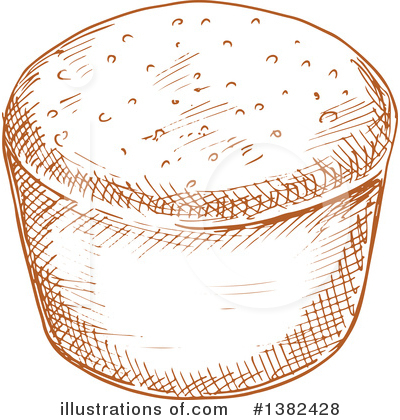 Royalty-Free (RF) Bread Clipart Illustration by Vector Tradition SM - Stock Sample #1382428