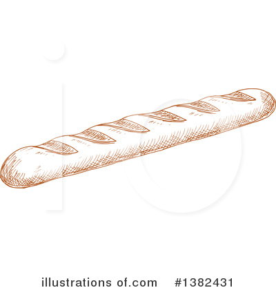 Royalty-Free (RF) Bread Clipart Illustration by Vector Tradition SM - Stock Sample #1382431