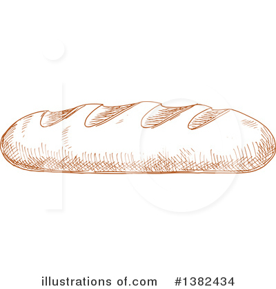 Royalty-Free (RF) Bread Clipart Illustration by Vector Tradition SM - Stock Sample #1382434