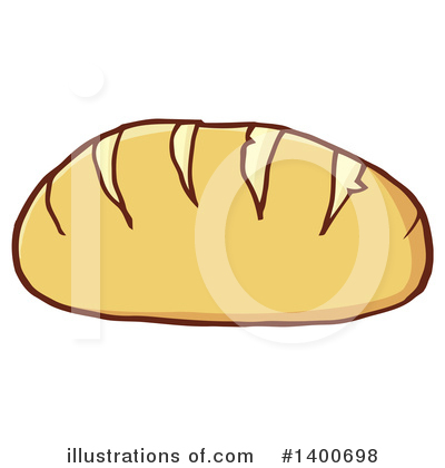 Royalty-Free (RF) Bread Clipart Illustration by Hit Toon - Stock Sample #1400698