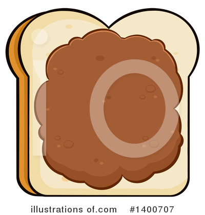Royalty-Free (RF) Bread Clipart Illustration by Hit Toon - Stock Sample #1400707